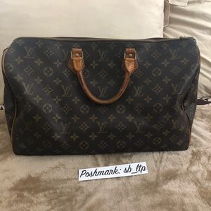 Vintage Louis Vuitton Speedy 40 Satchel